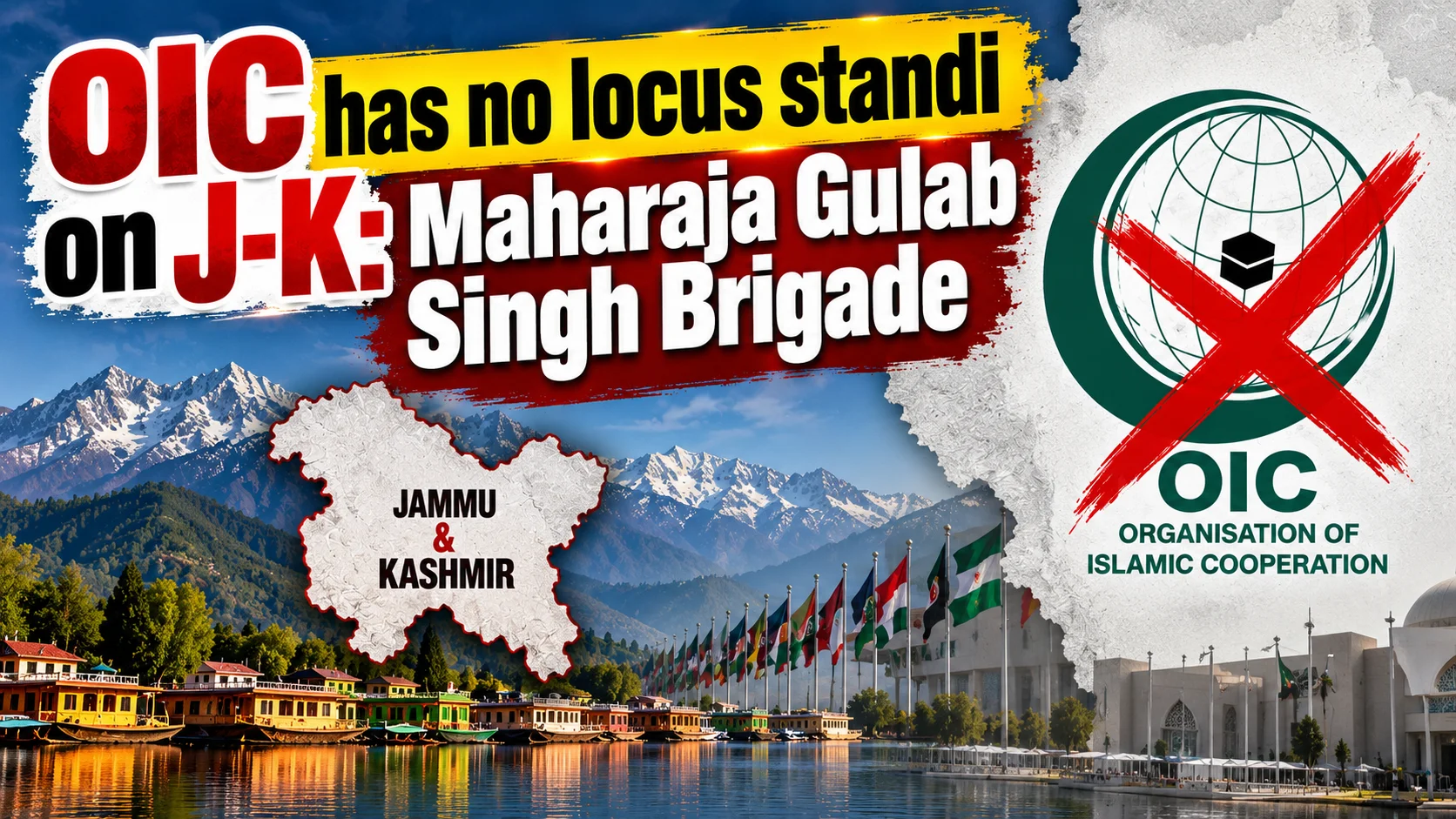 OIC has no locus standi on J-K: Maharaja Gulab Singh Brigade