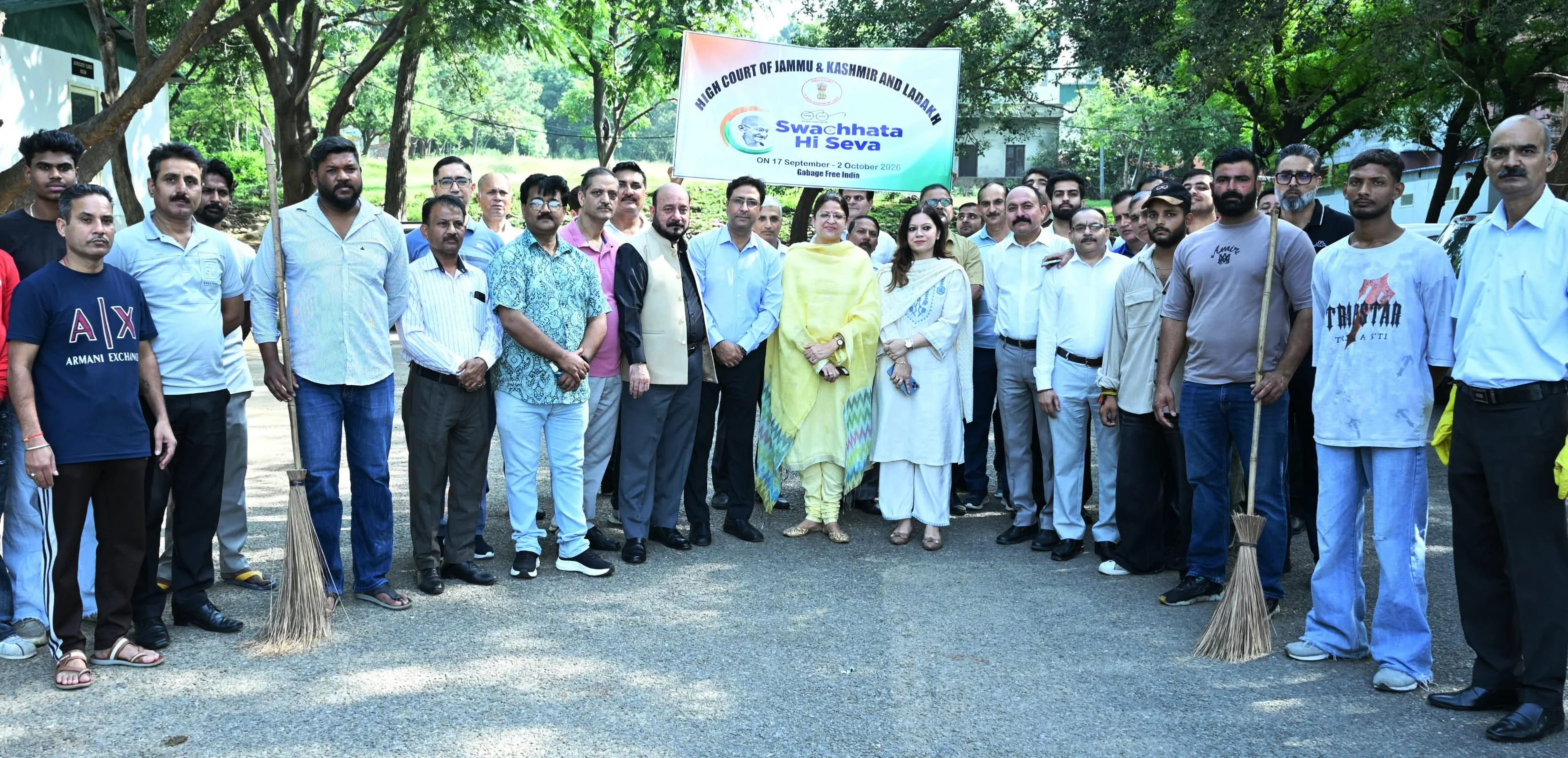 Gandhi Jayanti; 12th Anniversary of Swachh Bharat Mission celebrated at High Court