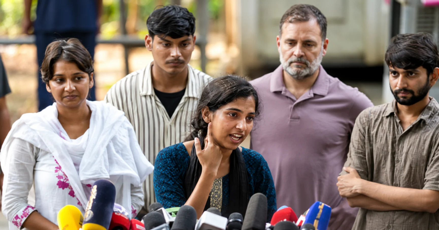 Police can break bones but not 'satyagraha': Rahul slams police 'brutalities' against students