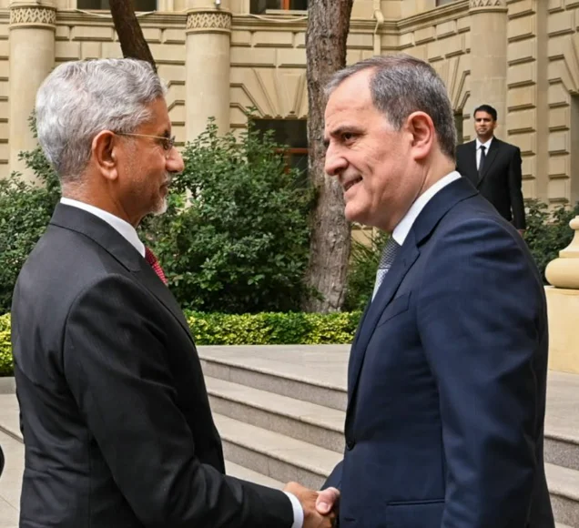 Jaishankar holds 'very productive' talks with Azerbaijani counterpart
