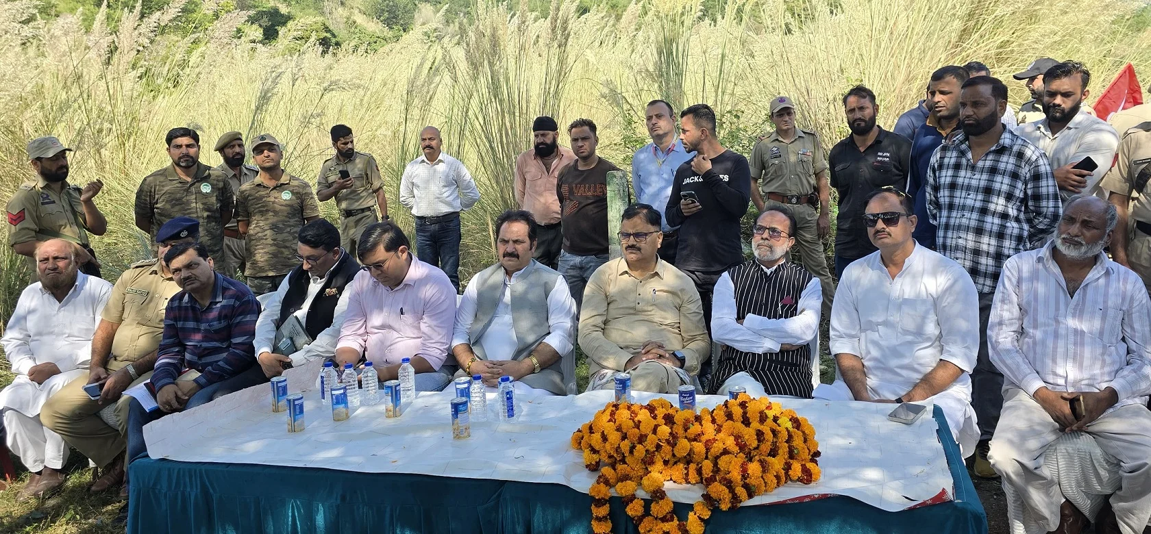 Minister Rana holds public outreach programme at Sunjwan-Barmini; reviews concerns of land-sinking victims