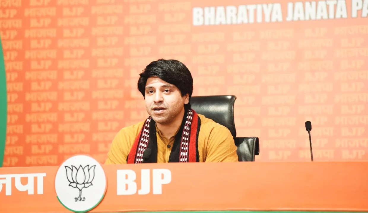 BJP Slams Congress For Opposing Bill Granting Statutory Protection To ‘Vande Mataram'
