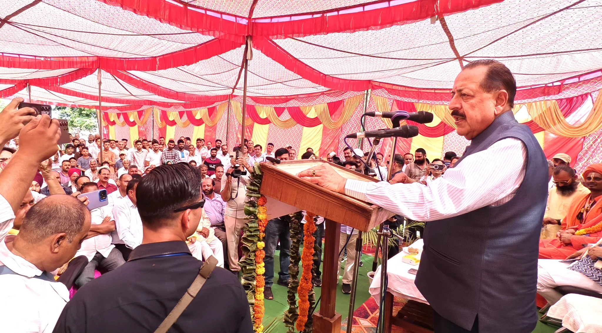 Dr Jitendra Singh Holds Public Darbar in Hiranagar
