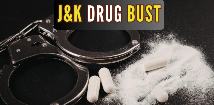 Cross-Border Drug Network Busted In Jammu, Two Arrested