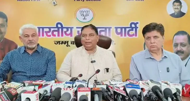 J&K BJP Seeks Public Apology From Rahul Gandhi Over Election Commission Remarks