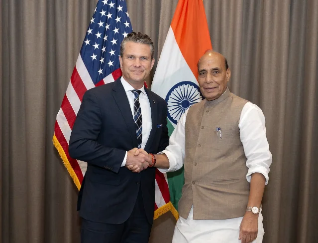 Rajnath calls for 'zero tolerance' for terror-sponsoring nations in talks with Hegseth