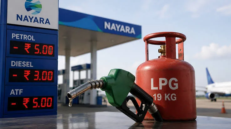 ATF, Commercial LPG Prices Slashed; Nayara Cuts Petrol and Diesel Rates