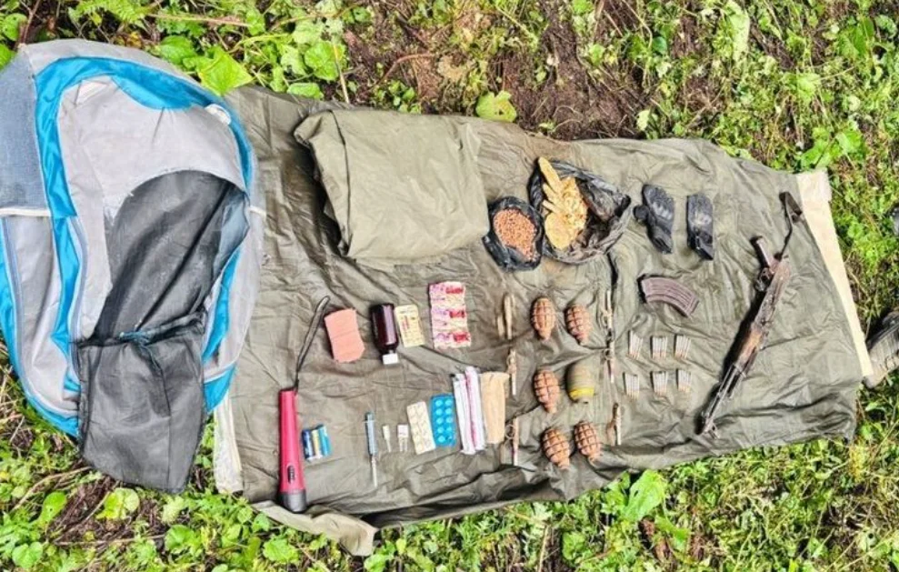 Terrorist Hideout Busted in Poonch; AK-47, Six Hand Grenades Recovered