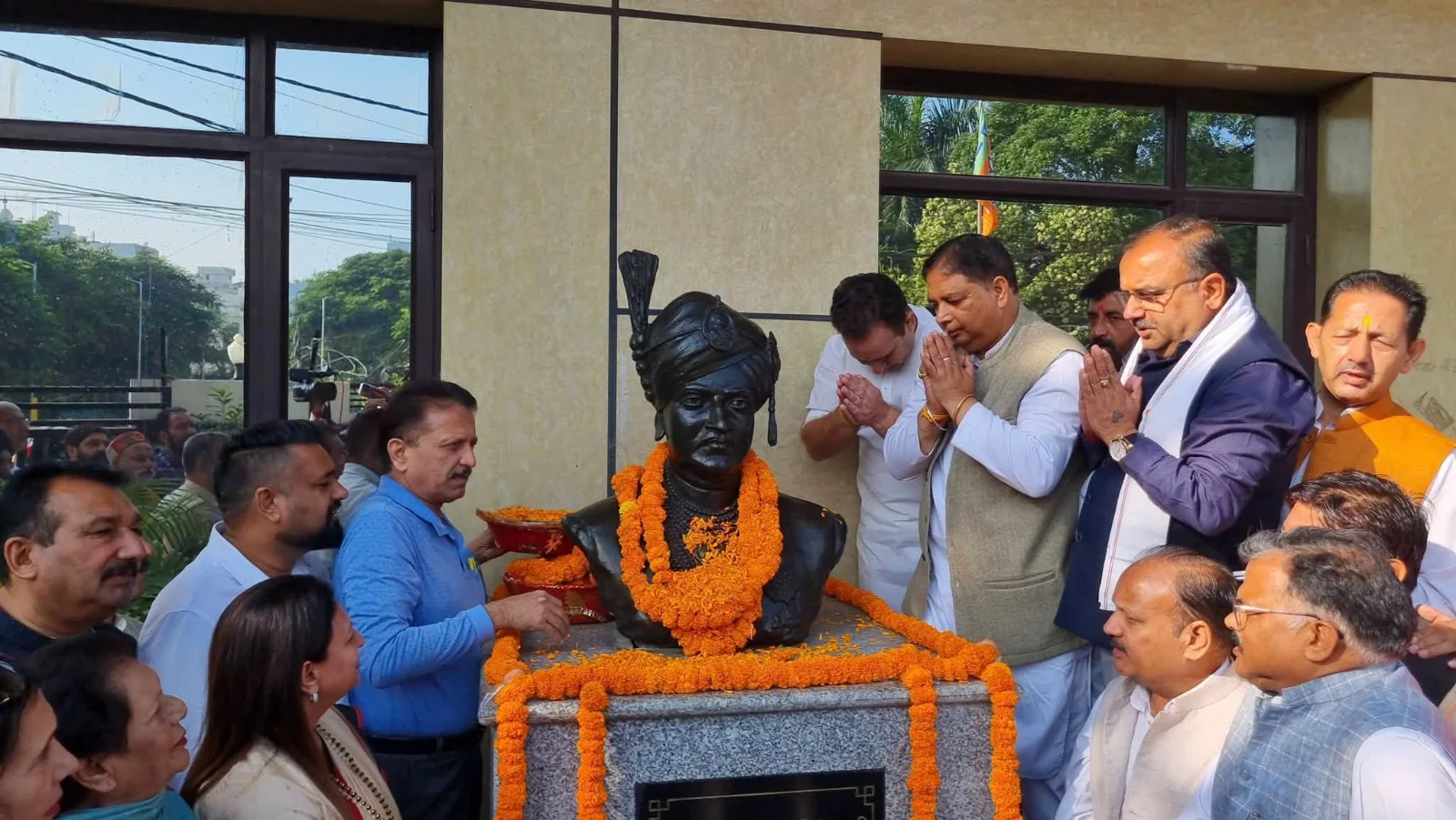 BJP celebrates Accession Day 'Vilay Divas' with fervour