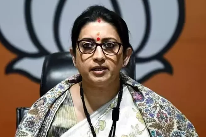 Why Cong leadership wants to retain deceased voters, duplicate names in rolls: Smriti Irani