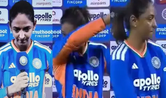 Harmanpreet breaks down after statement knock against Zim; says spent 5 hours daily at nets