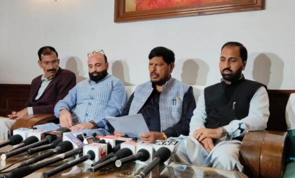 Centre May Decide on J&K Statehood Restoration in Coming Days: Union Minister Athawale