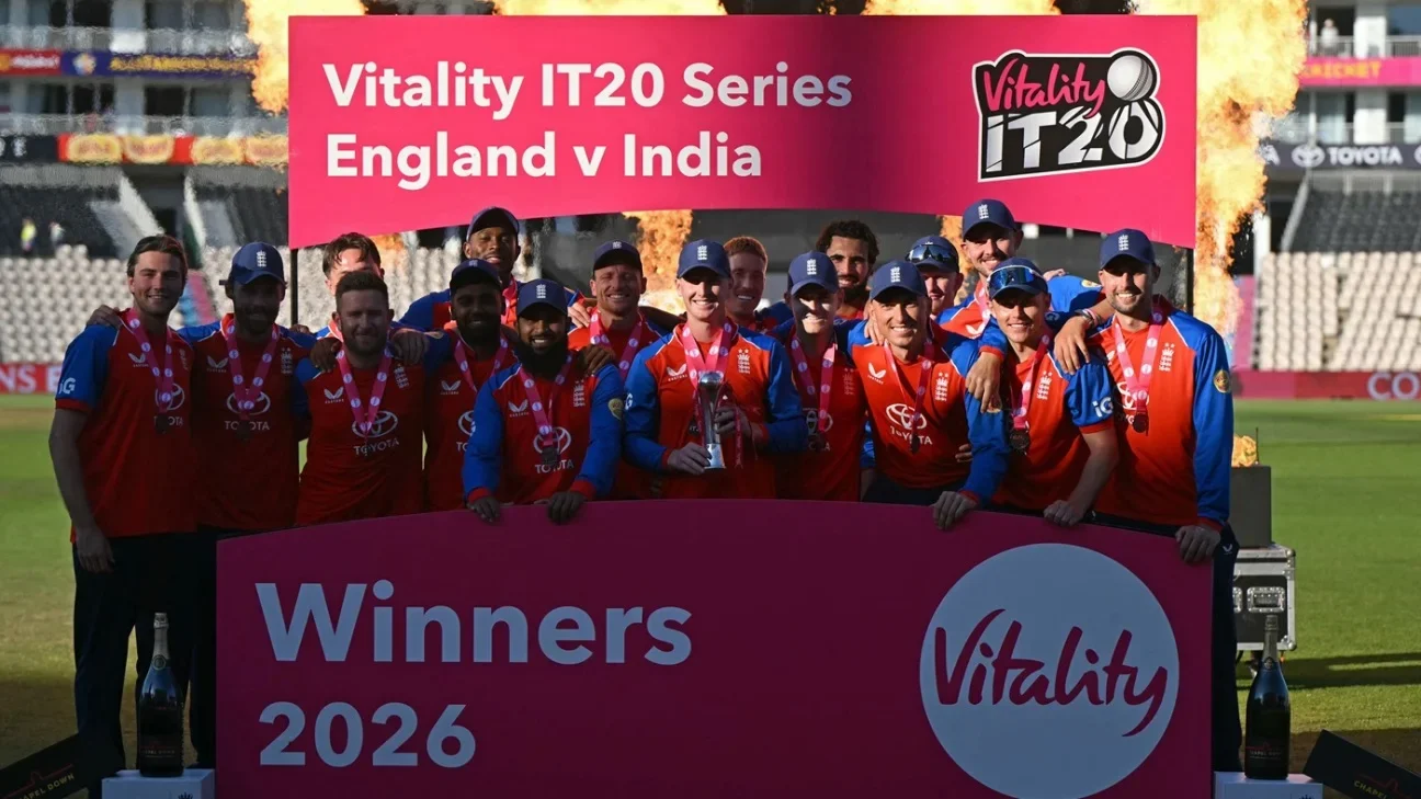 England Crush India By 56 Runs As Buttler’s Century Seals 4-0 Series Sweep
