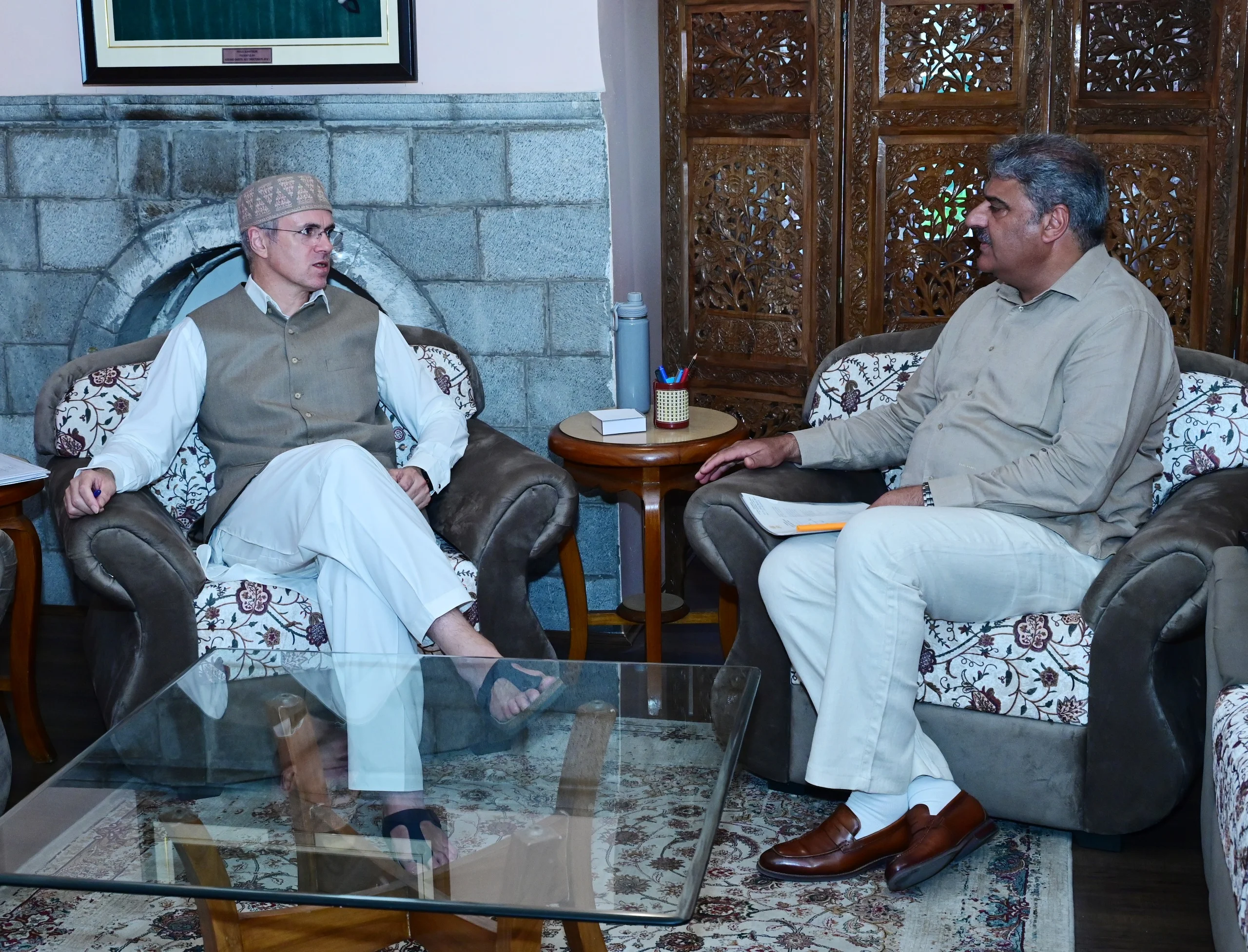 MLAs meet CM Omar Abdullah