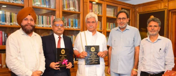 JKPSC Submits 67th Annual Report to LG Manoj Sinha, Highlights Recruitment Reforms and 1,152 Selections