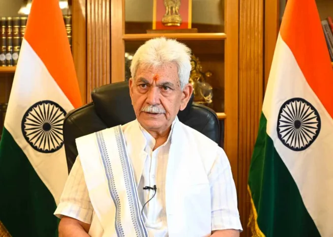 Dismantling Drug Networks Crucial for Peace and Security in J&K: LG Sinha