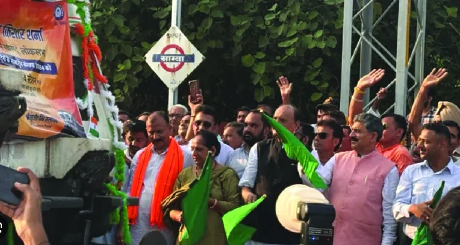 BJP MP Flags Off Train in Samba, Six Stoppages Restored