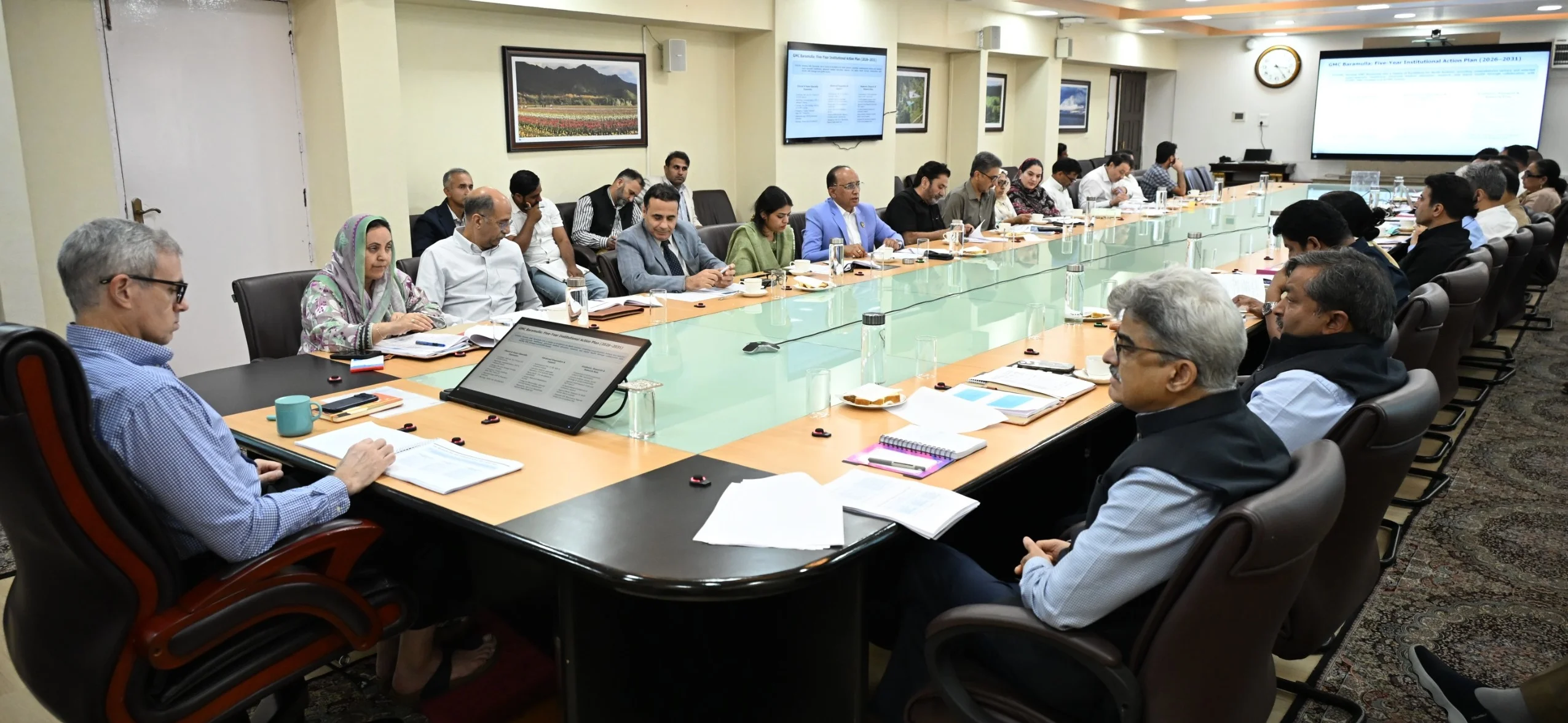 CM Omar Abdullah reviews health sector reforms in J&K