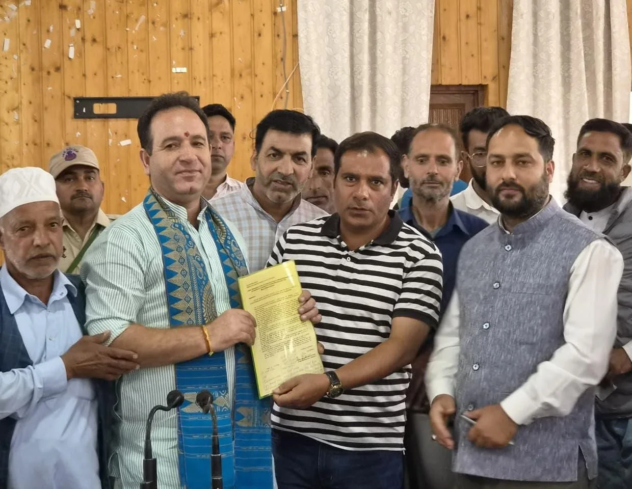LoP Sunil Sharma holds outreach camp in Baramulla, assures to raise people’s issues in Assembly