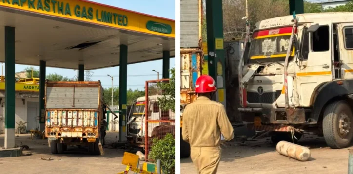 Delhi CNG Station Blast: IGL Says Extra Cylinders In Truck Likely Caused Explosion