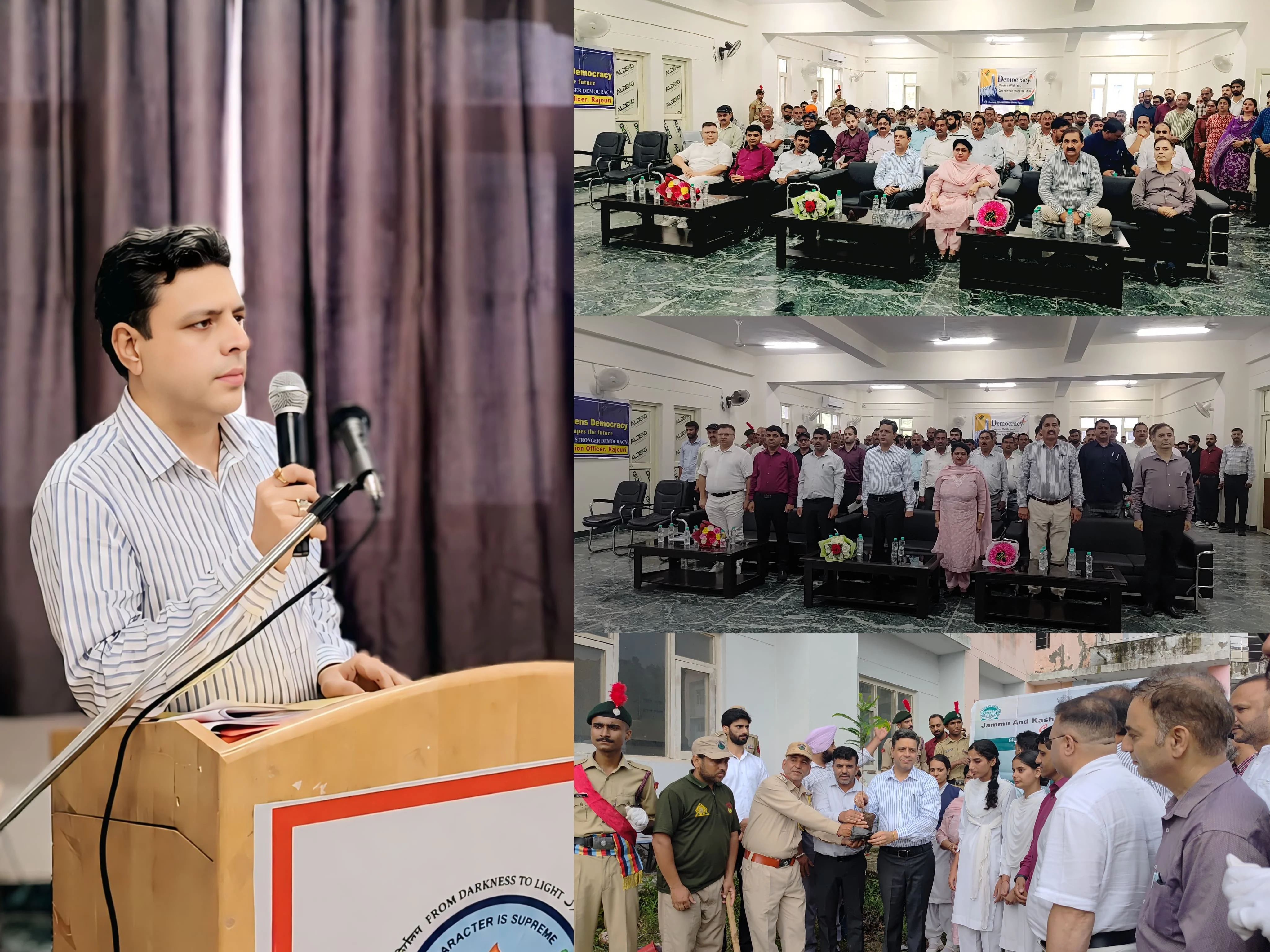 Chief Electoral Officer holds SVEEP programme in Rajouri, stresses ‘No Voter to be left behind”