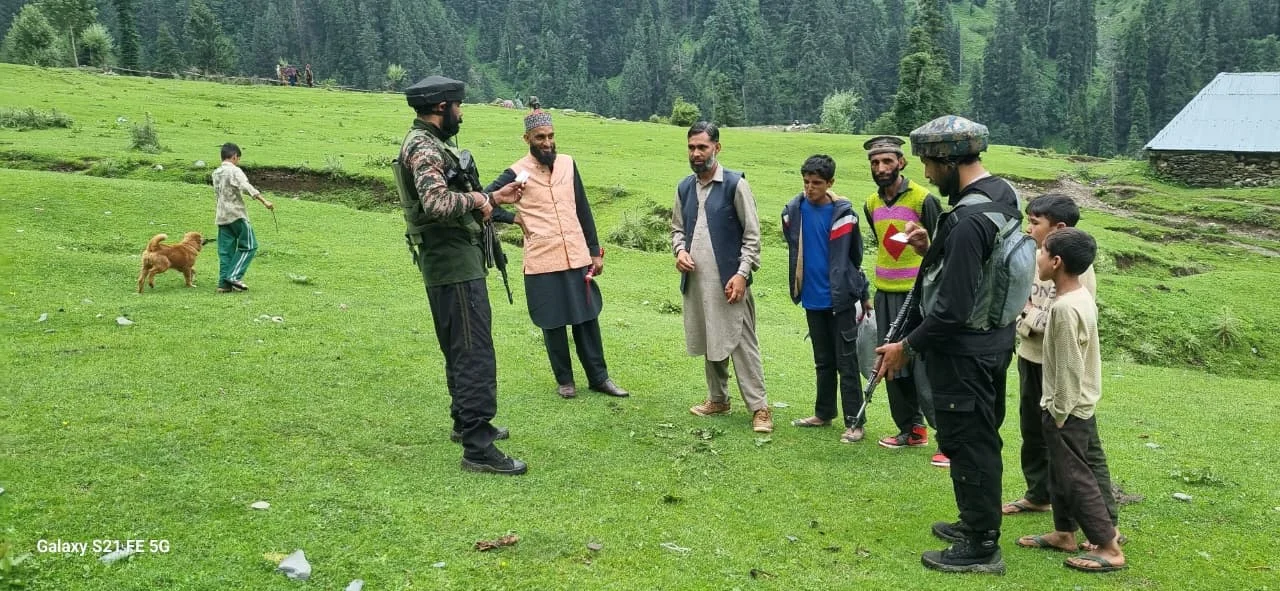 Army conducts community interaction with members of Gujjar, Bakkarwal communities