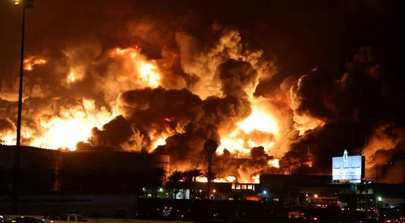 Houthis Claim Drone Attack On Aramco Facility In Saudi Arabia