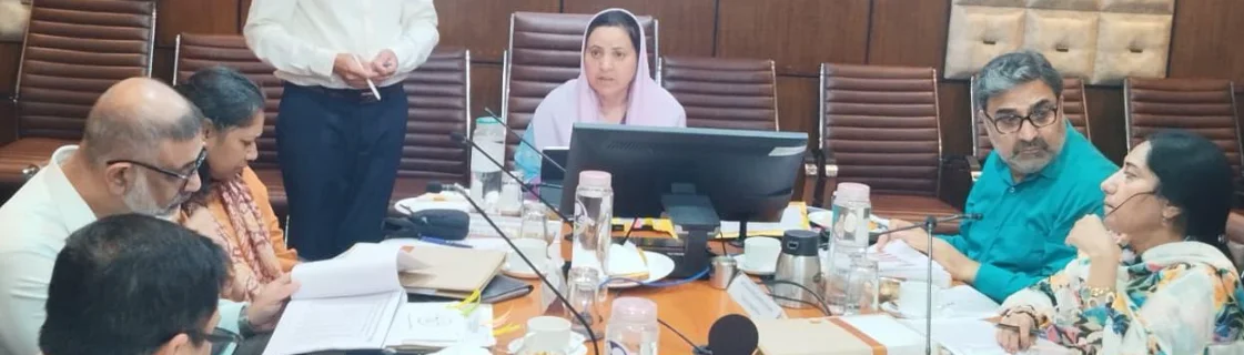 Sakeena Itoo chairs 46th BoDs meet of JKSCSTBC Development Corporation