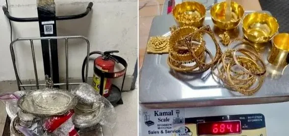 Gold Jewellery Worth ₹46 Lakh Seized from Uzbekistan Passport Holder at Delhi Airport