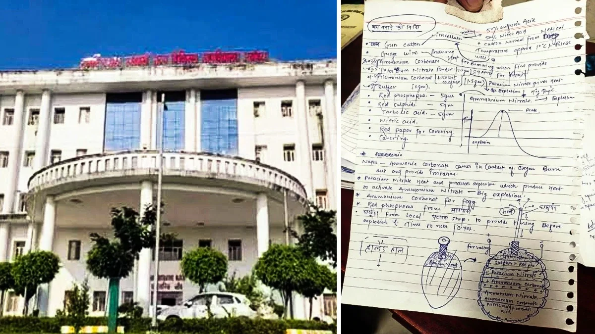 Bomb-Making Note Found at Ayodhya Medical College; Student Detained