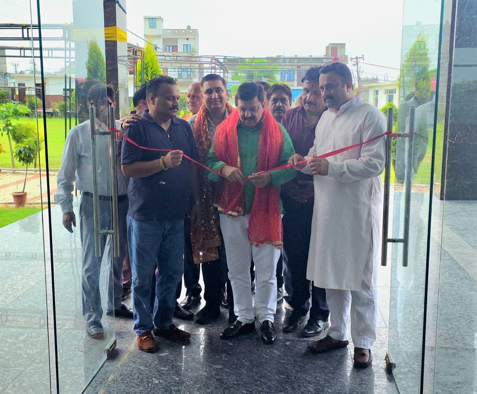 Jammu Chamber of Commerce President Arun Gupta Inaugurates Camp