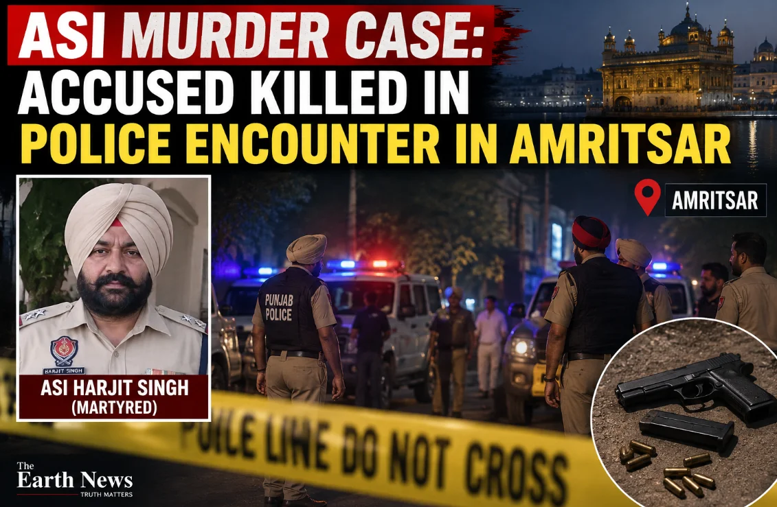 ASI Murder Case: Accused Killed in Police Encounter in Amritsar