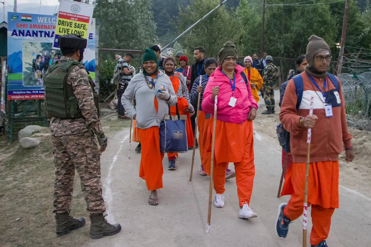 Senior Officials Conduct Amarnath Yatra Dry Run, Review Security and Pilgrim Arrangements