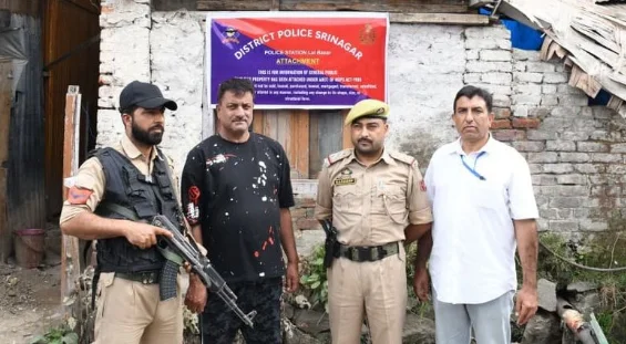 Srinagar Police attach drug-linked properties worth Rs 6.22 crore in six NDPS cases