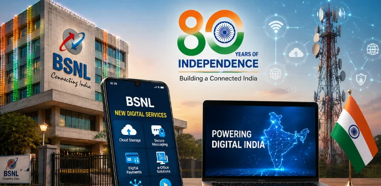 BSNL Unveils New Digital Services and Special Offers on 80th Independence Day