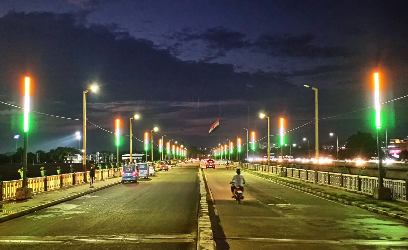 JMC Illuminates Jammu in Tricolour Ahead of Independence Day