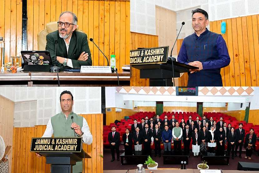 Judicial Academy conducts day-44 of Induction Training for newly appointed Civil Judges