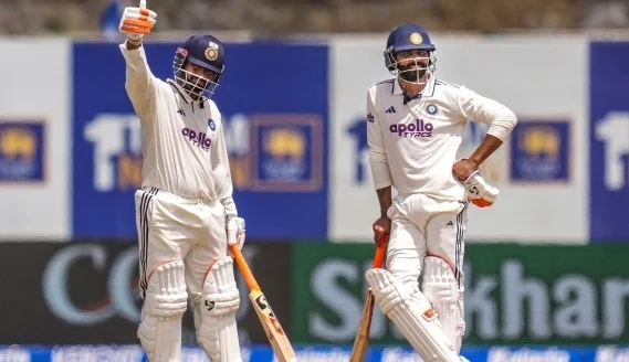 Pant, Padikkal Power India to 372-Run Target Against Sri Lanka