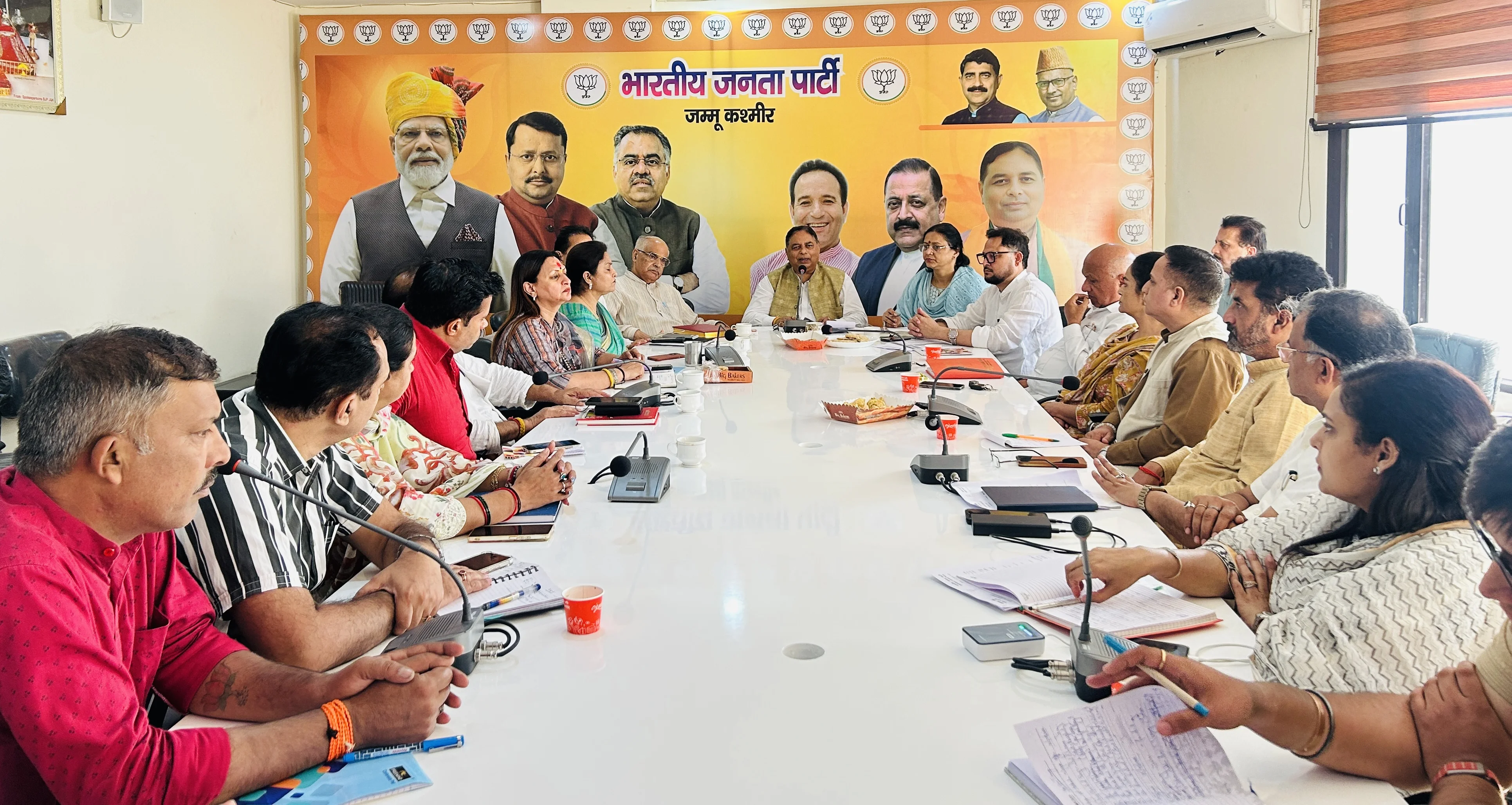 BJP to carry out massive campaigns of Har Ghar Tiranga, Tiranga Yatra, Samrasta outreach