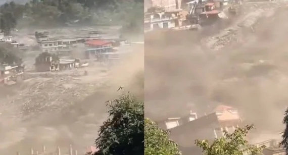 First Images Reveal Scale of Devastation From Tibet-Nepal Flash Floods
