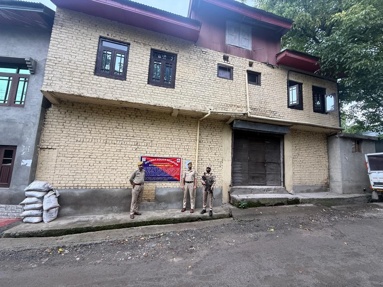 Srinagar Police Attaches Rs 4 Cr Property of Alleged Drug Peddler in Budgam