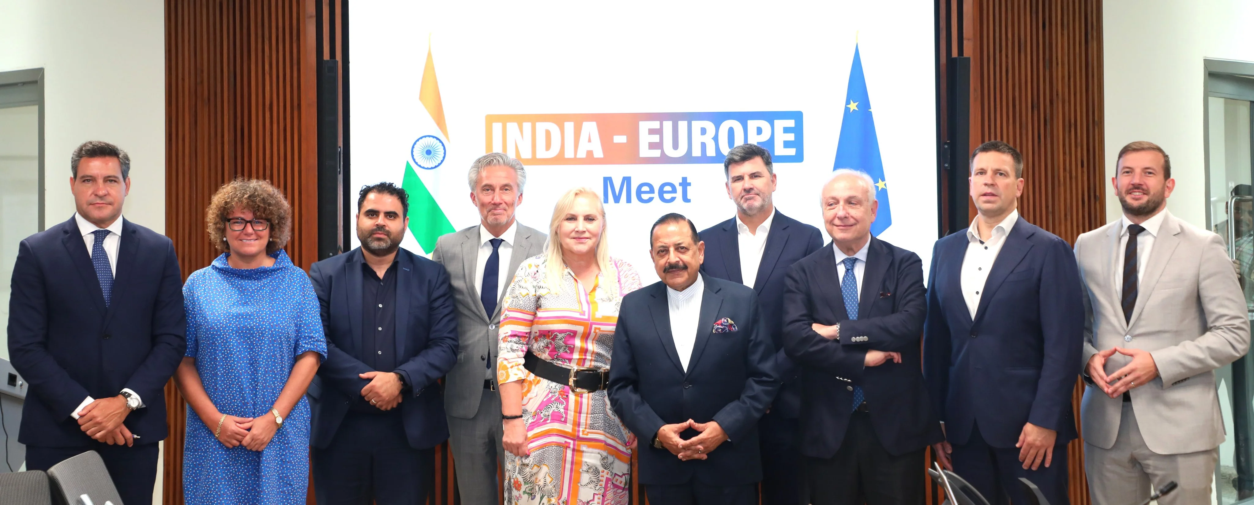 European Parliament delegation calls on Union Minister Dr Jitendra Singh