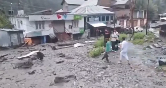 Cloudburst Hits Kishtwar’s Chatroo, Damages Houses and Infrastructure; No Casualties Reported